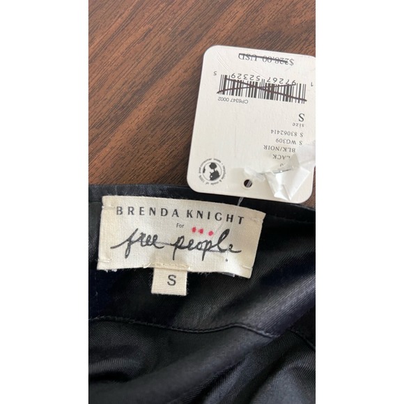 Brenda Knight x Free People NWT Black Lace Midi Skip Skirt Size Small - Picture 3 of 6